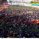 湘超淘汰赛永州“第二主场”数万球迷同步助威