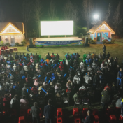 祁阳：残运会冠军与球迷齐聚“第三现场”为永州队加油