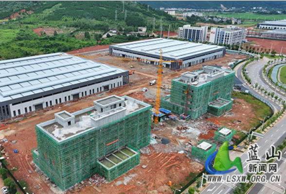 蓝山县：聚焦绿色建材产业发展 全力推进项目竣工投产