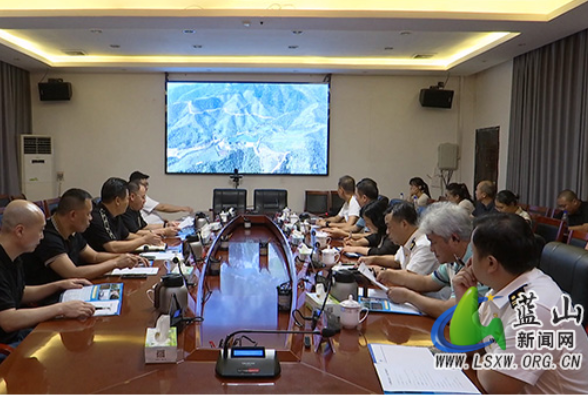 广东省鳗鱼业协会考察团到蓝山考察