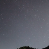 视频丨蓝山县云冰山景区流星划破夜空