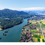 双牌潇水河（月湖）：水墨铺展田野景 河长制护碧水向北流（组图）
