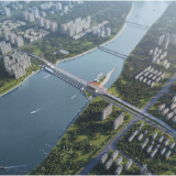 祁阳浯溪电站坝桥分离湘江大桥项目：抢抓施工“黄金期” 工程建设“加速度”