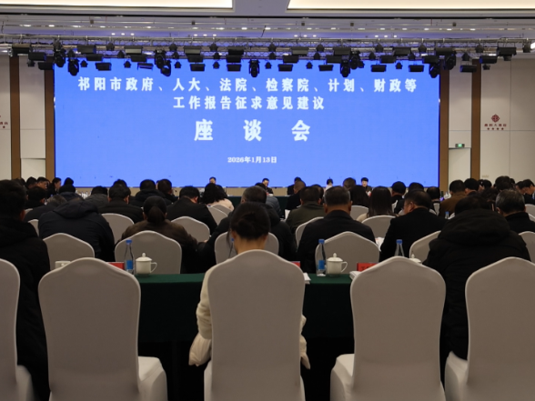 祁阳市召开政府、人大、法院、检察院、计划、财政等工作报告征求意见建议座谈会