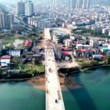双牌:潇水二桥顺利贯通 跨河闭环成型