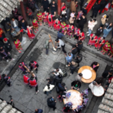 宁远：糯香四溢年味浓 古村同心打粑粑