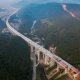 好消息！零道高速长冲特大桥顺利贯通