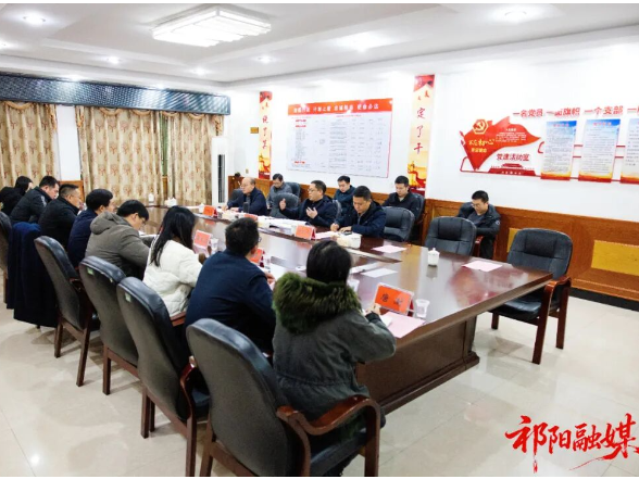 祁阳：蒋崇华在观音滩镇、三口塘镇、茅竹镇调研