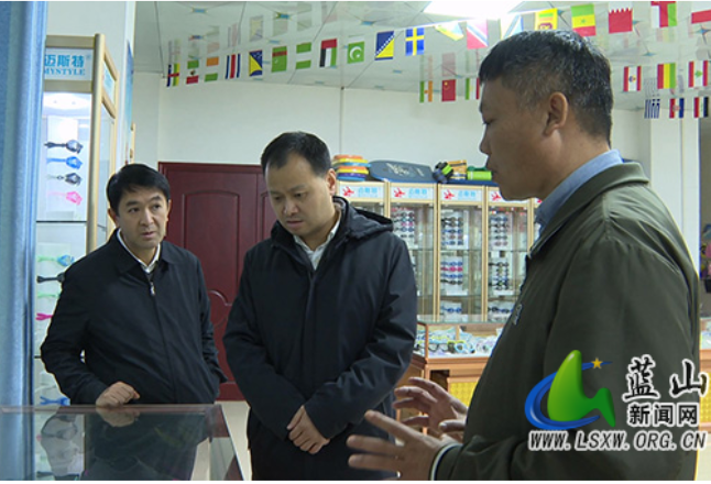 蓝山：曾艺调研企业复工复产情况