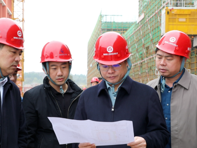 新田：陈雄调研重点项目建设工作