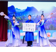 江永女书文化惊艳上海滩 《女人花八角花》舞动双城推介会