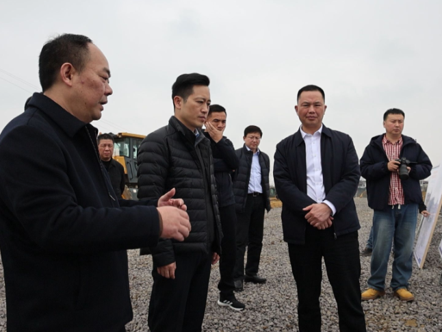 湖南省交通运输厅到永州祁阳调研督导公路工程项目复工复产工作