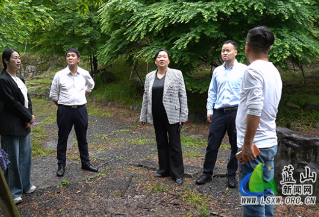蓝山：邓群到湘江源瑶族乡调研蓝山谷项目建设工作