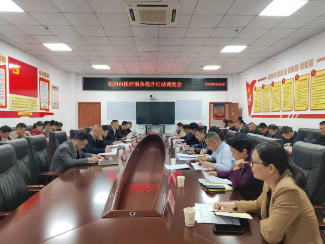 祁阳市召开医疗服务提升行动调度会