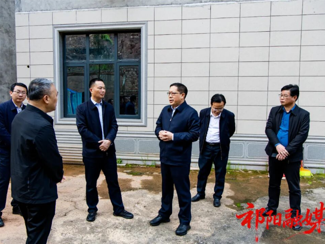 祁阳：蒋崇华、向子顺带队检查安全生产、社会稳定和防汛备汛工作
