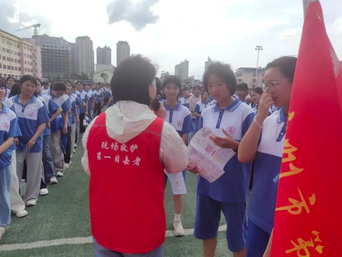 永州市第四人民医院：防“溺”护成长 急救进校园