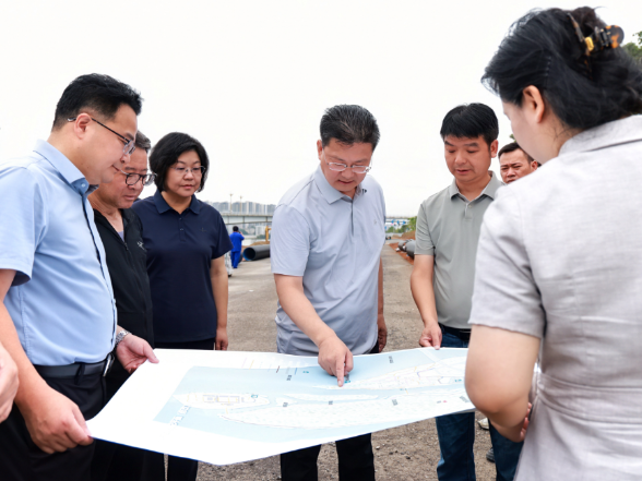 永州丨陈爱林赴零陵区调研“一线一路一片区”项目建设情况