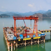 视频｜安化：马路口资水特大桥施工取得新突破