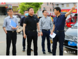 罗讯现场调度金花湖东路征地拆迁建设工作