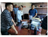 肖义到马路镇走访调研