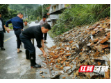 安化滔溪镇：行动迅速，成功处置山体滑坡小险情