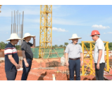 马文才实地督导重点产业项目建设