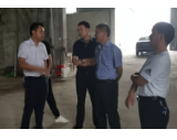 何军田指导金盆镇“双抢”准备工作