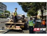 严整电动车顽瘴痼疾  桃江涉电交通事故逐月下降