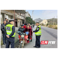 桃江交警：全警发力推进“百日攻坚”行动
