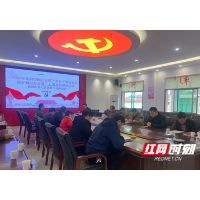 赫山区欧江岔镇深入贯彻学习益阳市第七次党代会精神