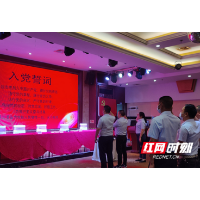 益阳市龙光桥街道高岭村广佛流动党支部正式成立