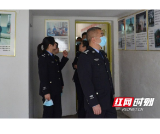 桃江县公安局赴马迹塘开展革命传统教育活动