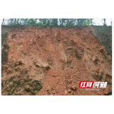 未雨绸缪 桃江县成功处置一起小型滑坡