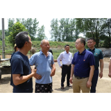 周卫星赴赫山区兰溪镇调研全域土地整治和乡村振兴工作