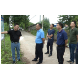 黄育文调研沅江市重点项目建设情况