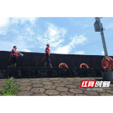 预防溺水事故，桃江水利部门增设450个防护救生圈