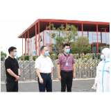 马文才实地督导乡镇疫情防控工作 要坚决守护好农村这片净土