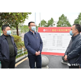 石录明到梅城、乐安调研当前重点工作