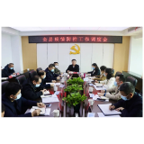 罗讯主持召开全县疫情防控工作调度会