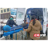 桃江交警争分夺秒一路奔行抢救生命