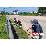 赫山区会龙山街道：高温检修设备 确保安全度汛