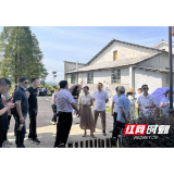 安化县马路镇来赫山区新市渡镇观摩交流美丽屋场建设