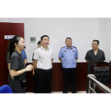 罗讯调研指导南县人民法院工作
