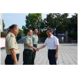 瞿海开展“八一”慰问时勉励大家：在现代化新益阳建设中再立新功