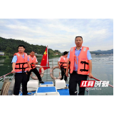 桃江安化两地多部门联合开展禁捕退捕“夏季攻势”清河行动