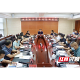 罗讯主持召开南县抗旱工作调度会