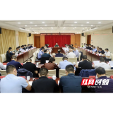 罗讯主持召开南县绩效考核、真抓实干、主要经济指标运行、优化营商环境推进情况调度会
