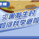 全国防灾减灾日 一图看懂灾害发生时如何科学避险