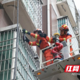 益阳大通湖区：群众有困难 消防来帮忙