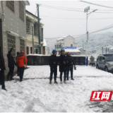 以雪为令 桃江电力人员无惧风雪战寒潮